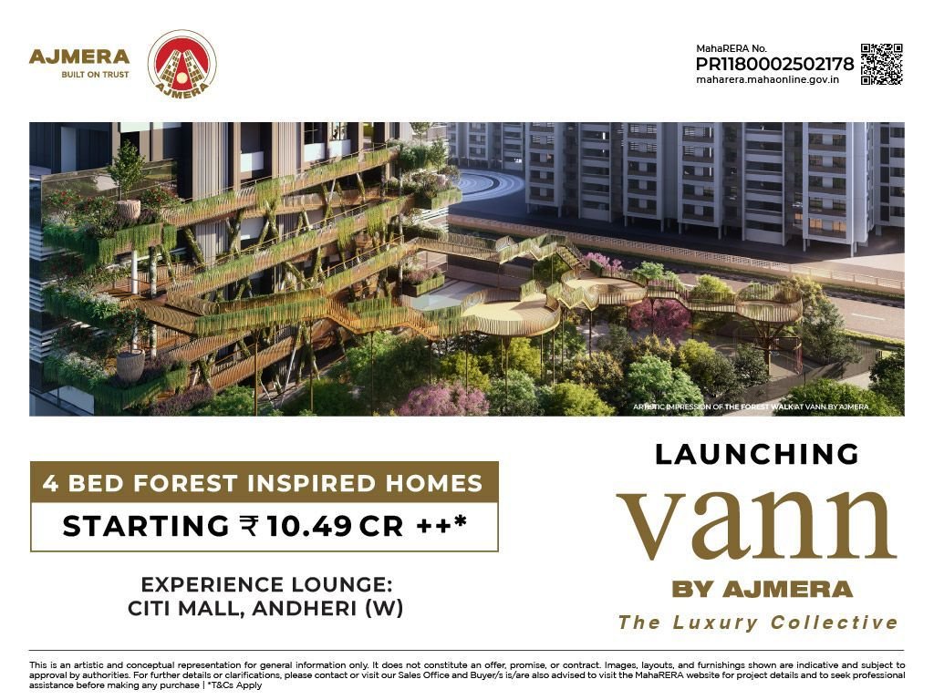 Ajmera Vann Versova Featured Slide